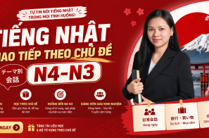 TIẾNG NHẬT GIAO TIẾP THEO CHỦ ĐỀ N4-N3